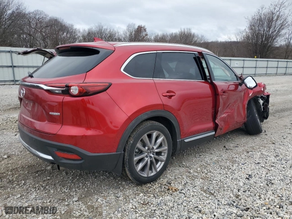 2021 Mazda CX-9 Grand Touring with VIN JM3TCADYXM0512789, listed as a Copart auction lot 86926704 with 33,578 mi miles and Salvage Title. Bid and sale history available at carsss.com. Image 3.
