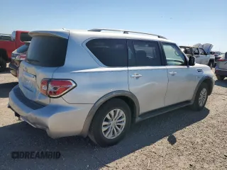 2017 Nissan Armada SL with VIN JN8AY2ND1H9008480, listed as a Copart auction lot 71732274 with 163,144 mi miles and Salvage Title. Bid and sale history available at carsss.com. Image 3.