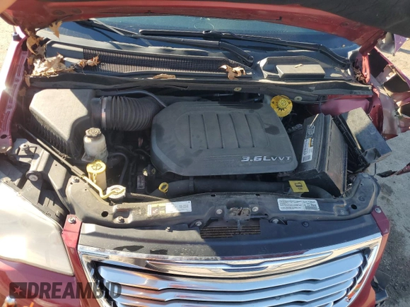 2014 Chrysler Town & Country Touring with VIN 2C4RC1BG3ER446557, listed as a Copart auction lot 50443995 with 188,312 mi miles and Salvage Title. Bid and sale history available at carsss.com. Image 12.