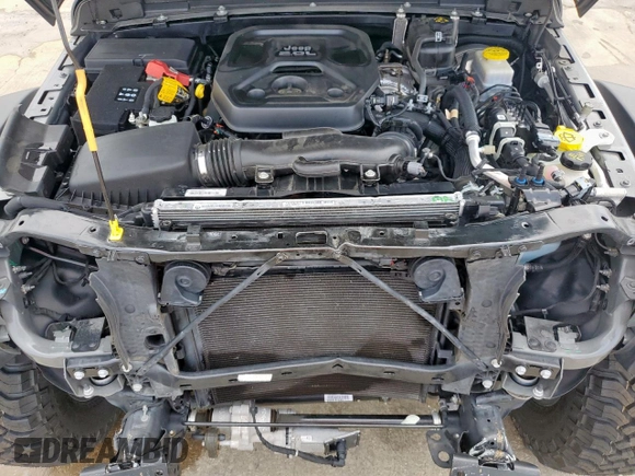2021 Jeep Wrangler Unlimited Rubicon с VIN 1C4HJXFN9MW792972, выставлен на аукционе Copart как лот 53322835 с пробегом 32 203 миль миль и Списание • Salvage title. История ставок и продаж доступна на DreamBid. Изображение 12.
