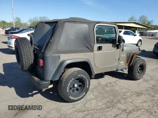 2003 Jeep Wrangler X with VIN 1J4FA39S93P318332, listed as a Copart auction lot 54918995 with 201,465 mi miles and Clean Title. Bid and sale history available at carsss.com. Image 3.