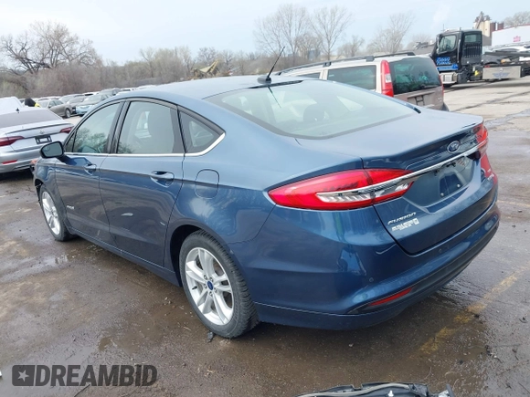 2018 Ford Fusion SE with VIN 3FA6P0LU8JR204122, listed as a IAAI auction lot 41868262 with 95,269 mi miles and . Bid and sale history available at DreamBid. Image 3.
