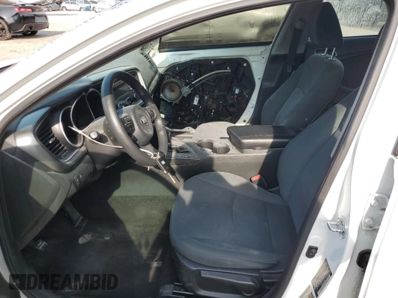 2015 Kia Optima LX with VIN 5XXGM4A71FG425904, listed as a Copart auction lot 59756495 with 143,664 mi miles and Salvage title. Bid and sale history available at DreamBid. Image 7.