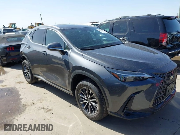 2024 Lexus NX with VIN 2T2GDCAZ1RC008317, listed as a IAAI auction lot 41712862 with 27,041 mi miles. Bid and sale history available at carsss.com. Image 1.