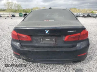 2017 BMW 5 Series 540i with VIN WBAJE5C37HG913993, listed as a Copart auction lot 51420545 with 74,320 mi miles and Salvage title. Bid and sale history available at DreamBid. Image 6.