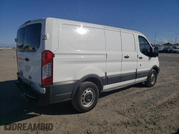 2016 Ford Transit Cargo with VIN 1FTYE1ZM2GKB32028, listed as a Copart auction lot 78474644 with 124,590 mi miles and Salvage Title. Bid and sale history available at DreamBid. Image 3.