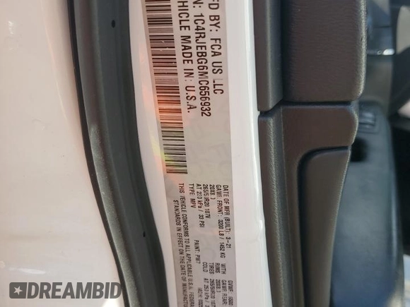 2021 Jeep Grand Cherokee Limited with VIN 1C4RJEBG6MC656932, listed as a Copart auction lot 43364675 with 42,238 mi miles and Salvage title. Bid and sale history available at DreamBid. Image 14.