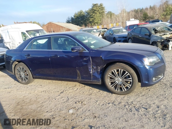 2014 Chrysler 300 with VIN 2C3CCAGGXEH183881, listed as a IAAI auction lot 41186958 with 110,796 mi miles. Bid and sale history available at carsss.com. Image 13.