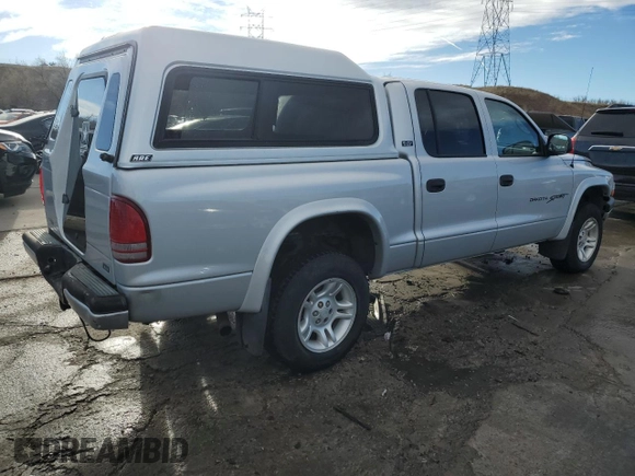 2001 Dodge Dakota Sport with VIN 1B7GG2AN11S125451, listed as a Copart auction lot 86759674 with 157,538 mi miles and Clean Title. Bid and sale history available at carsss.com. Image 3.