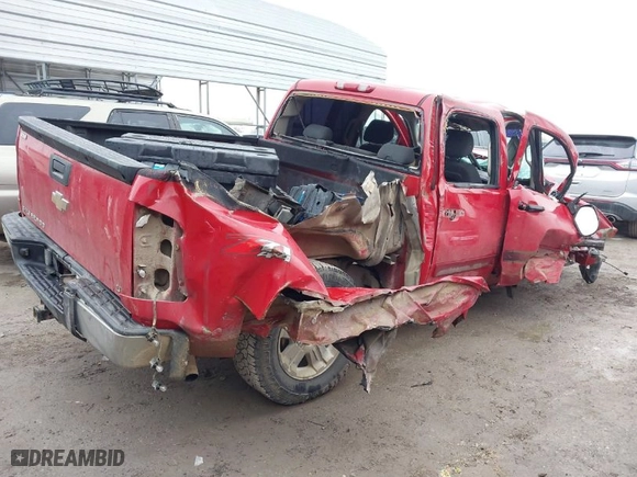 2008 Chevrolet Silverado 1500 LT w/1LT with VIN 2GCEK13J081285146, listed as a IAAI auction lot 41381787 with 1 mi miles. Bid and sale history available at carsss.com. Image 4.