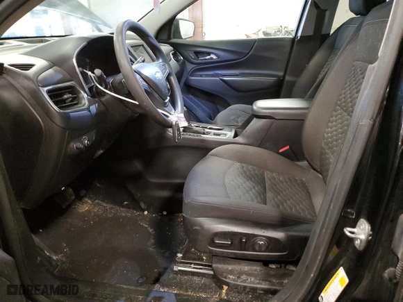 2021 Chevrolet Equinox LT with VIN 2GNAXKEV6M6144768, listed as a Copart auction lot 47867975 with 129,344 mi miles and Salvage Title. Bid and sale history available at carsss.com. Image 7.