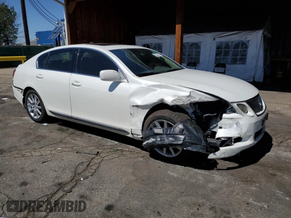 2006 Lexus GS 300 with VIN JTHCH96S360010600, listed as a Copart auction lot 52204375 with 154,920 mi miles and Salvage Title. Bid and sale history available at carsss.com. Image 4.