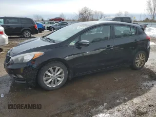 2016 Kia Forte 5-Door LX with VIN KNAFK5A84G5472900, listed as a Copart auction lot 48252795 with 202,691 mi miles and Clean Title. Bid and sale history available at carsss.com. Image 1.