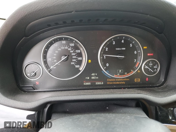 2016 BMW X4 xDrive28i with VIN 5UXXW3C53G0R19053, listed as a Copart auction lot 50321584 with 53,895 mi miles. Bid and sale history available at carsss.com. Image 9.