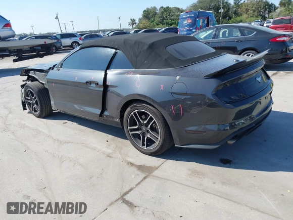2022 Ford Mustang EcoBoost with VIN 1FATP8UH9N5102906, listed as a IAAI auction lot 41529835 with 54,799 mi miles. Bid and sale history available at carsss.com. Image 3.