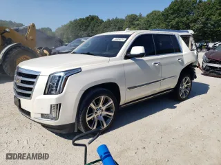 2015 Cadillac Escalade Premium with VIN 1GYS4NKJ2FR696908, listed as a Copart auction lot 70384014 with 142,531 mi miles and Salvage Title. Bid and sale history available at carsss.com. Image 1.
