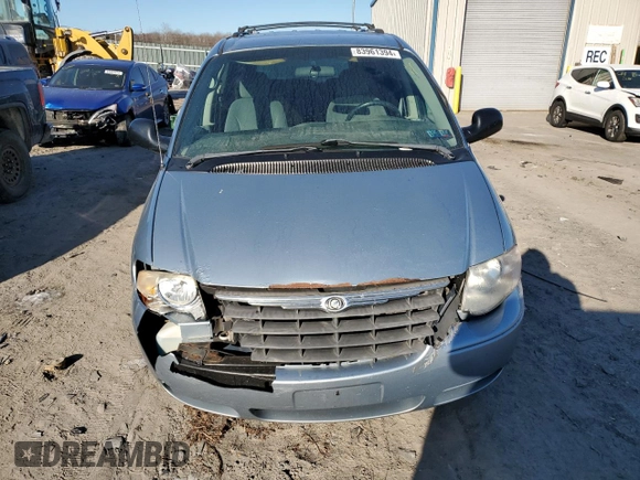 2006 Chrysler Town & Country LWB Touring with VIN 2A4GP54L76R807748, listed as a Copart auction lot 83961394 with 0 mi miles and Salvage Title. Bid and sale history available at carsss.com. Image 5.