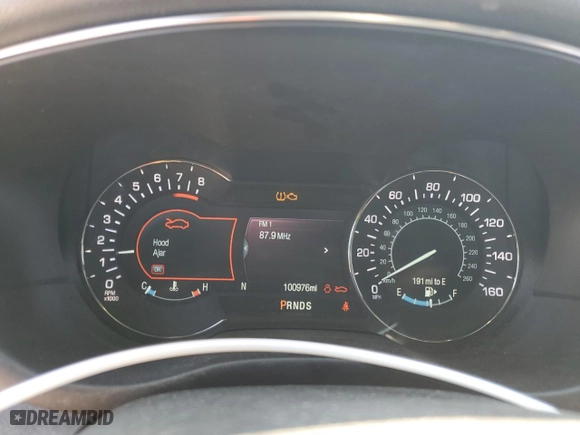 2019 Lincoln MKC Reserve with VIN 5LMCJ3D99KUL02590, listed as a Copart auction lot 48011365 with 100,976 mi miles and Salvage Title. Bid and sale history available at carsss.com. Image 9.