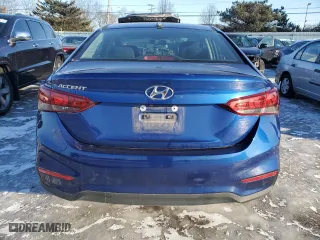 2021 Hyundai Accent SE with VIN 3KPC24A64ME136615, listed as a Copart auction lot 41957605 with 50,827 mi miles and Salvage Title. Bid and sale history available at carsss.com. Image 6.