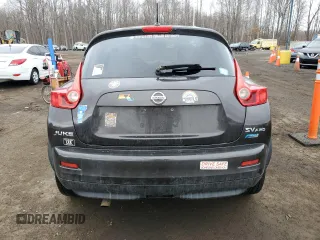 2013 Nissan Juke SV with VIN JN8AF5MV1DT227096, listed as a Copart auction lot 47230375 with 141,515 mi miles and Salvage Title. Bid and sale history available at carsss.com. Image 6.