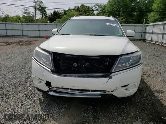 2016 Nissan Pathfinder S with VIN 5N1AR2MN0GC616376, listed as a Copart auction lot 57779555 with 150,896 mi miles and Salvage title. Bid and sale history available at DreamBid. Image 14.