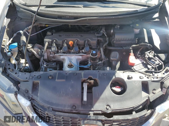 2015 Honda Civic EX with VIN 2HGFB2F80FH526907, listed as a Copart auction lot 46945025 with 78,764 mi miles and Salvage Title. Bid and sale history available at DreamBid. Image 12.