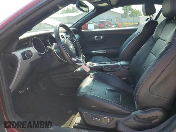2015 Ford Mustang EcoBoost Premium with VIN 1FATP8UH2F5365272, listed as a Copart auction lot 60438825 with 77,675 mi miles and Salvage title. Bid and sale history available at DreamBid. Image 7.