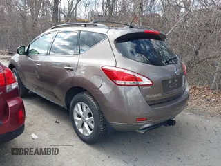 2013 Nissan Murano SV with VIN JN8AZ1MW8DW311181, listed as a IAAI auction lot 41891833 with 162,091 mi miles. Bid and sale history available at carsss.com. Image 3.