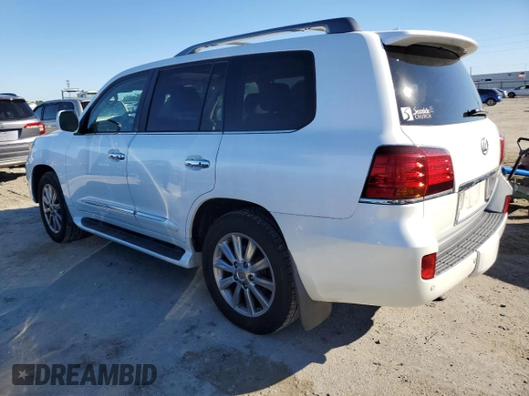 2011 Lexus LX 570 with VIN JTJHY7AX4B4060243, listed as a Copart auction lot 88865445 with 226,442 mi miles and Clean title. Bid and sale history available at DreamBid. Image 2.