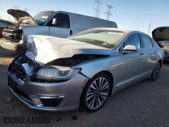2020 Lincoln MKZ Reserve with VIN 3LN6L5F96LR623000, listed as a Copart auction lot 87679685 with 20,476 mi miles and Salvage Title. Bid and sale history available at DreamBid. Image 1.