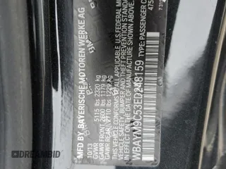 2014 BMW 6 Series 650i with VIN WBAYM9C53ED248159, listed as a Copart auction lot 79023474 with 147,889 mi miles and Clean Title. Bid and sale history available at carsss.com. Image 12.