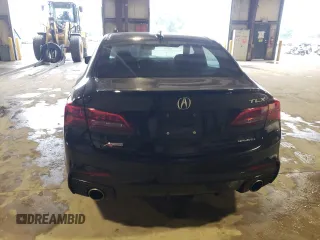 2019 Acura TLX w/A-Spec Pkg with VIN 19UUB3F61KA003142, listed as a Copart auction lot 72065813 with 95,655 mi miles. Bid and sale history available at carsss.com. Image 6.