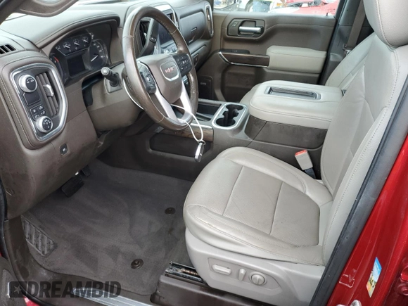2020 GMC Sierra 1500 with VIN 3GTU8DED9LG154834, listed as a Copart auction lot 74182554 with Not Provided miles and Salvage Title. Bid and sale history available at DreamBid. Image 7.