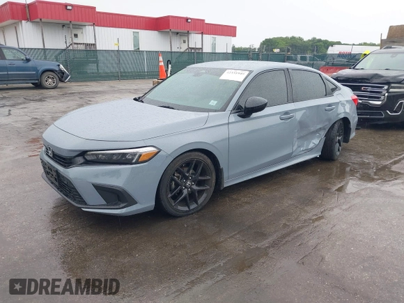 2023 Honda Civic Sport with VIN 2HGFE2F54PH512202, listed as a IAAI auction lot 42331949 with 44,568 mi miles and . Bid and sale history available at DreamBid. Image 18.