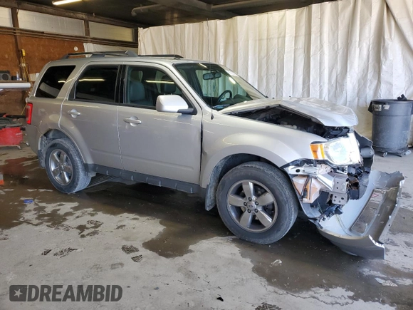 2011 Ford Escape Limited with VIN 1FMCU9EG1BKB21702, listed as a Copart auction lot 55220805 with 85,868 mi miles and Salvage Title. Bid and sale history available at DreamBid. Image 4.