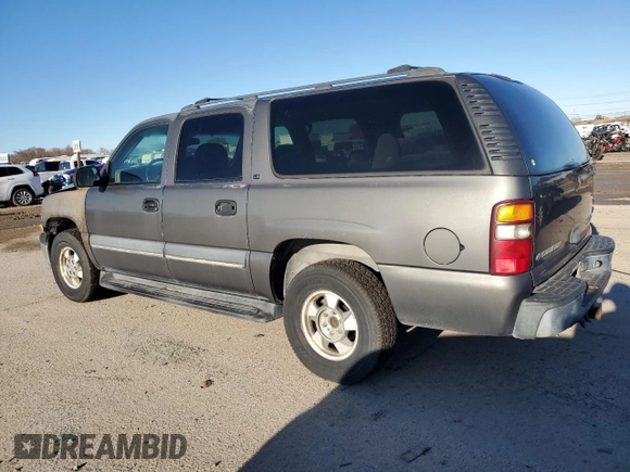 2002 Chevrolet Suburban LT with VIN 1GNEC16T22J141497, listed as a Copart auction lot 87526755 with 277,226 mi miles and Salvage Title. Bid and sale history available at carsss.com. Image 2.