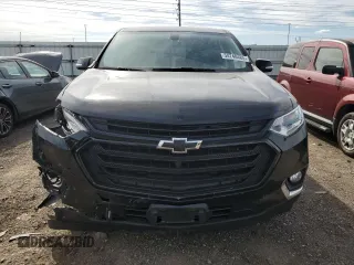 2018 Chevrolet Traverse LT Cloth with VIN 1GNERGKW1JJ250288, listed as a Copart auction lot 54748485 with 122,290 mi miles and Salvage title. Bid and sale history available at DreamBid. Image 5.