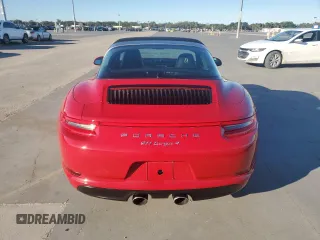 2017 Porsche 911 4 with VIN WP0BA2A99HS132236, listed as a Copart auction lot 79146274 with 0 mi miles and Non Repairable. Bid and sale history available at carsss.com. Image 6.