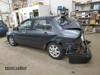 2003 Mitsubishi Lancer LS with VIN JA3AJ36E53U090103, listed as a Copart auction lot 53543705 with 167,724 mi miles and Salvage Title. Bid and sale history available at carsss.com. Image 2.