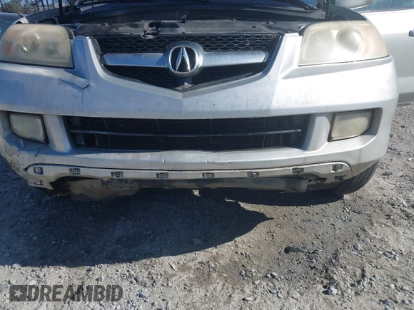 2005 Acura MDX Touring with VIN 2HNYD18925H532699, listed as a IAAI auction lot 41648795 with 318,775 mi miles. Bid and sale history available at carsss.com. Image 6.