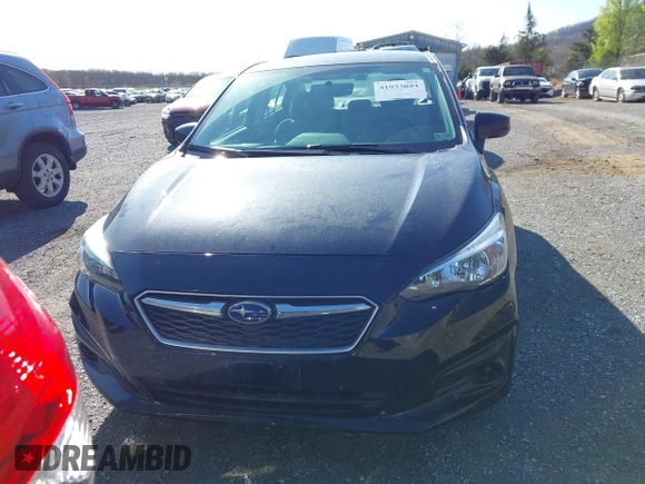2019 Subaru Impreza with VIN 4S3GKAB68K3623755, listed as a IAAI auction lot 41933894 with 39,522 mi miles. Bid and sale history available at carsss.com. Image 12.