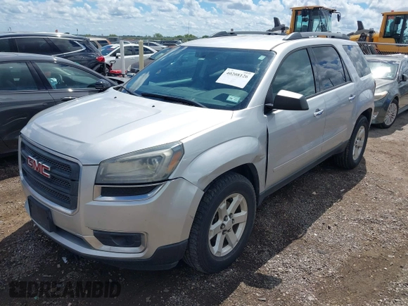 2015 GMC Acadia SLE with VIN 1GKKRNED3FJ243011, listed as a IAAI auction lot 40208126 with 115,349 mi miles and . Bid and sale history available at DreamBid. Image 2.