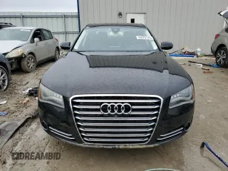 2014 Audi A8 3.0L TDI z VIN WAURMAFD3EN001307, wystawiony jako Copart lot #43476125 z przebiegiem 85 921 mil mil oraz Tytuł czysty. Historia ofert i sprzedaży dostępna na DreamBid. Obrazek 5.