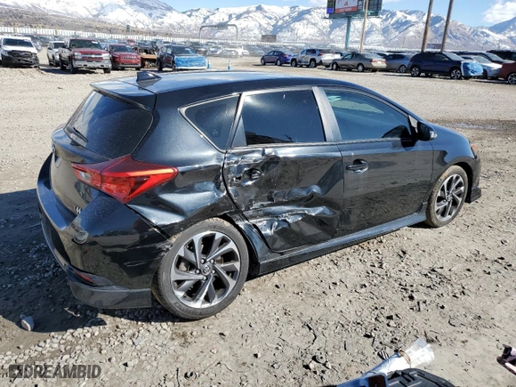 2018 Toyota Corolla iM with VIN JTNKARJE7JJ563350, listed as a Copart auction lot 47130685 with NaN miles and Salvage Title. Bid and sale history available at carsss.com. Image 3.