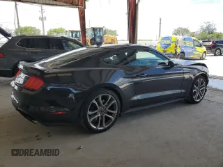 2022 Ford Mustang GT with VIN 1FA6P8CF9N5133831, listed as a Copart auction lot 61574865 with 18,621 mi miles and Salvage title. Bid and sale history available at DreamBid. Image 3.