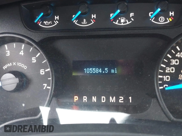 2014 Ford F-150 XL with VIN 1FTFX1EF2EFC81067, listed as a IAAI auction lot 41697190 with 105,584 mi miles. Bid and sale history available at carsss.com. Image 7.