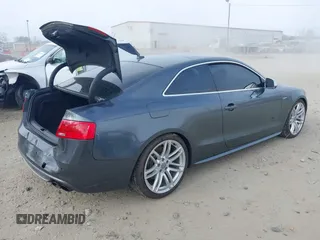 2015 Audi S5 Premium Plus with VIN WAUCGAFR7FA005913, listed as a IAAI auction lot 41542991 with 108,731 mi miles. Bid and sale history available at carsss.com. Image 4.