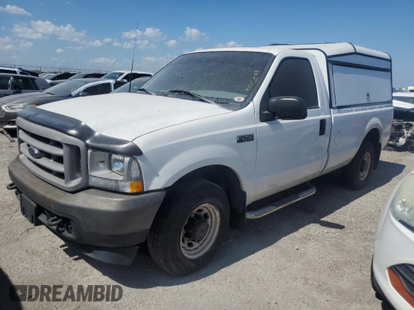 2003 Ford F-250 XL with VIN 1FTNF20L13ED53722, listed as a Copart auction lot 76193674 with Not provided miles and Salvage title. Bid and sale history available at DreamBid. Image 1.