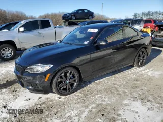 2017 BMW 2 Series M240i xDrive with VIN WBA2G3C38HV641419, listed as a Copart auction lot 46278565 with 30,907 mi miles and Salvage Title. Bid and sale history available at carsss.com. Image 1.