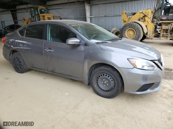 2017 Nissan Sentra S with VIN 3N1AB7AP8HY407703, listed as a Copart auction lot 48045135 with 167,464 mi miles and Salvage Title. Bid and sale history available at carsss.com. Image 4.